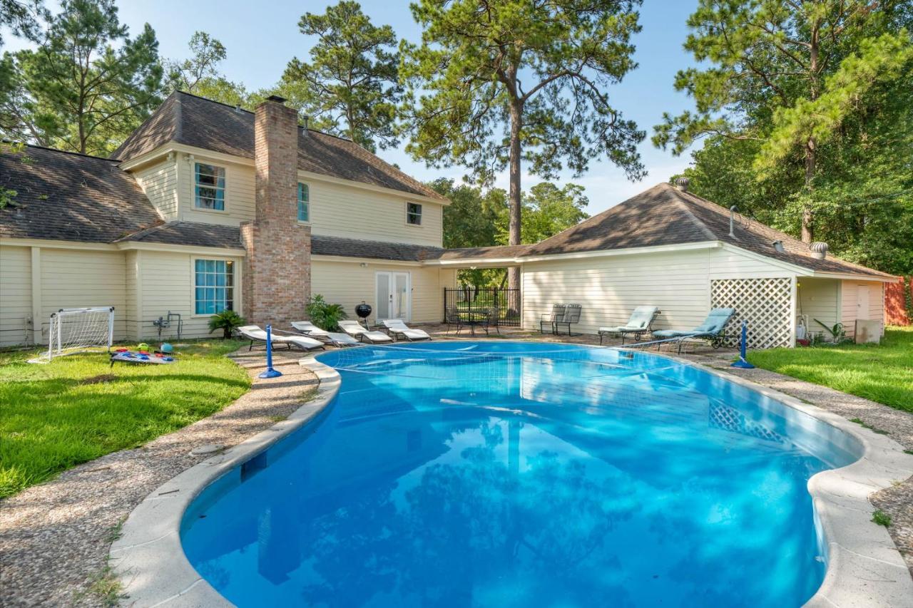 Pool Oasis Games Wifi Bbq Yard Sleep 16 Villa Houston Dış mekan fotoğraf